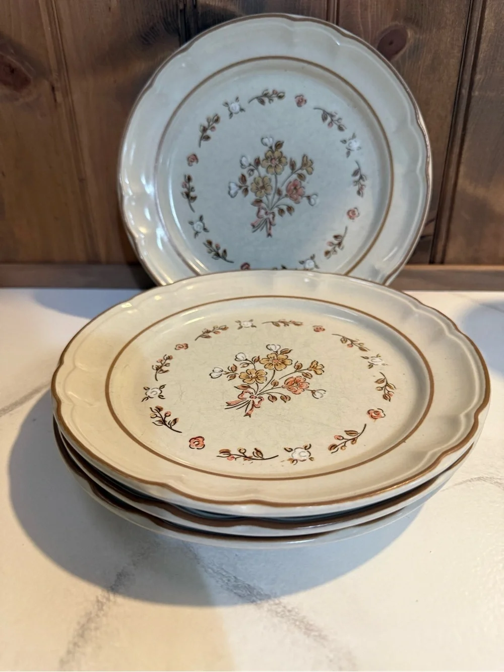 1970s Cordella Burnet Plates (Set of 4)